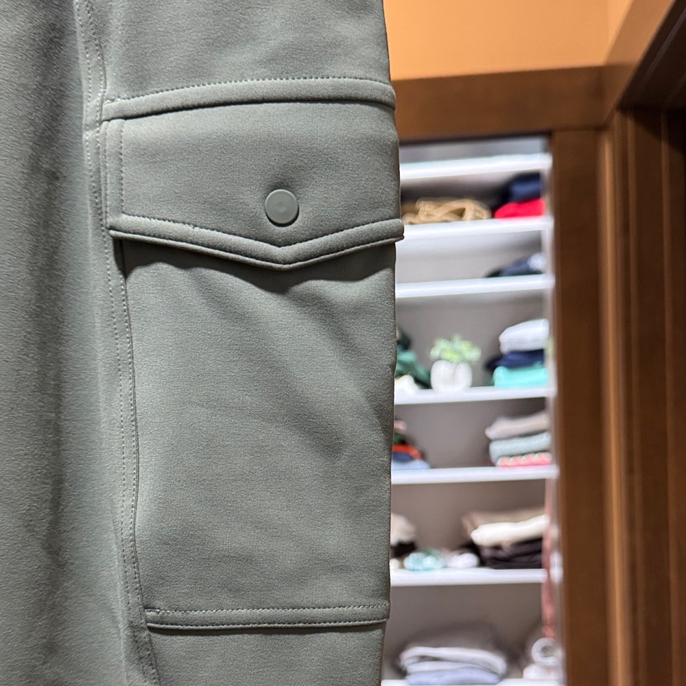 Athleta Olive Cargo Joggers - Picture 2 of 6